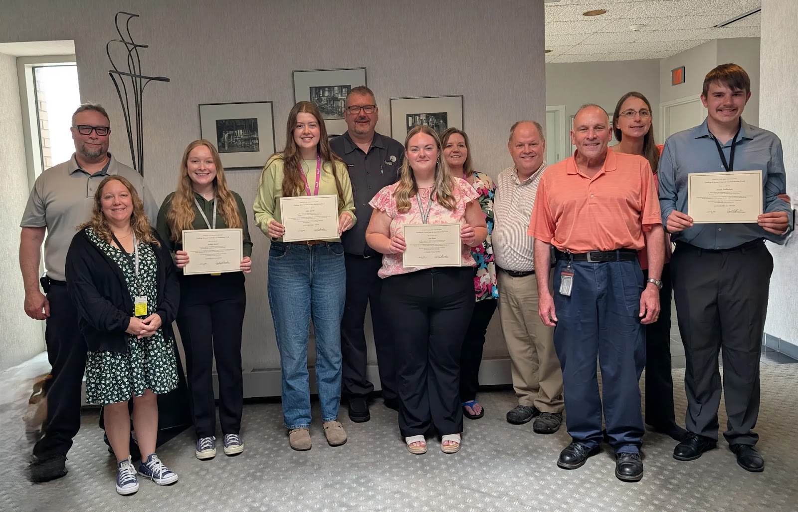 Fond du Lac County scholarship recipients